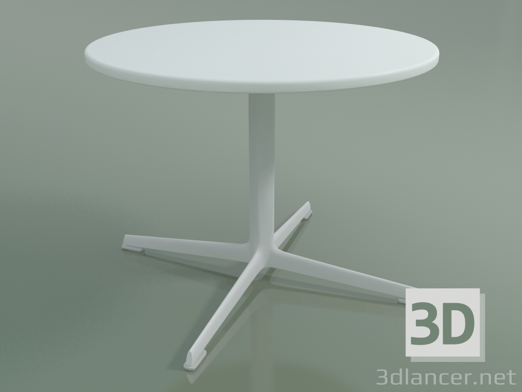 modèle 3D Table ronde 0977 (H 50 - P 65 cm, M02, V12) - preview