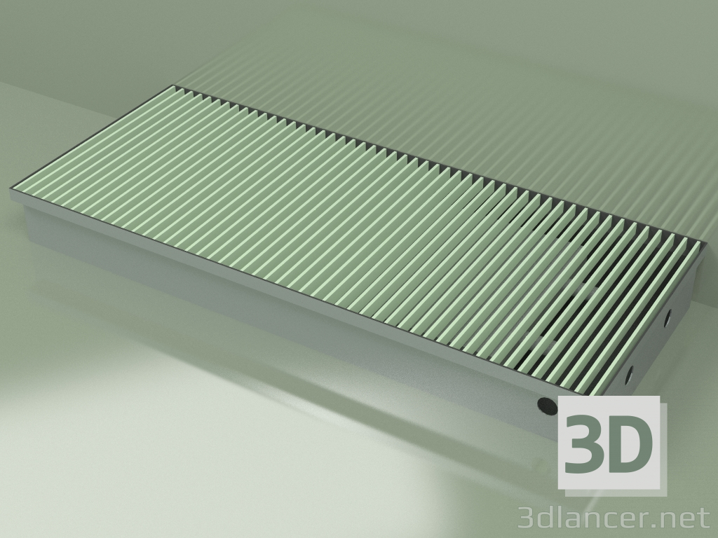 3d model Duct convector - Aquilo FMK (420x1000x110, RAL 6019) - preview