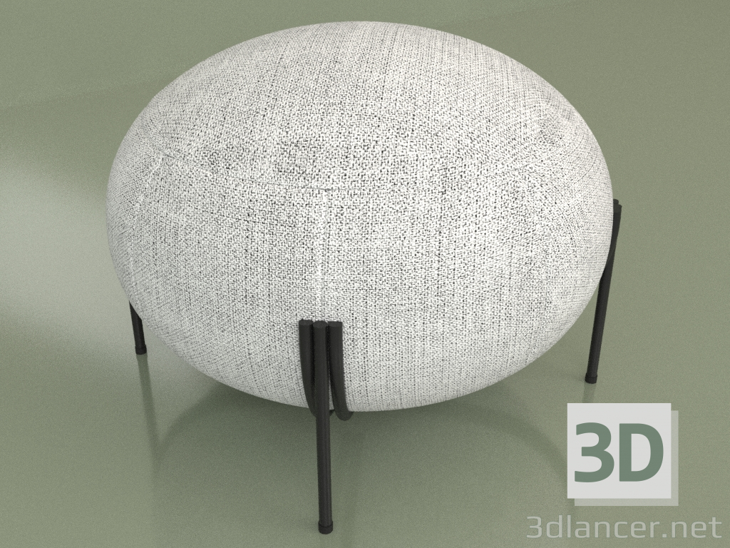 Modelo 3d Pouf Mozart - preview