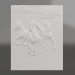 modèle 3D Chevaux en bas-relief - preview