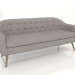 3d model Sofa Florence 3-seater (gray-beige) - preview