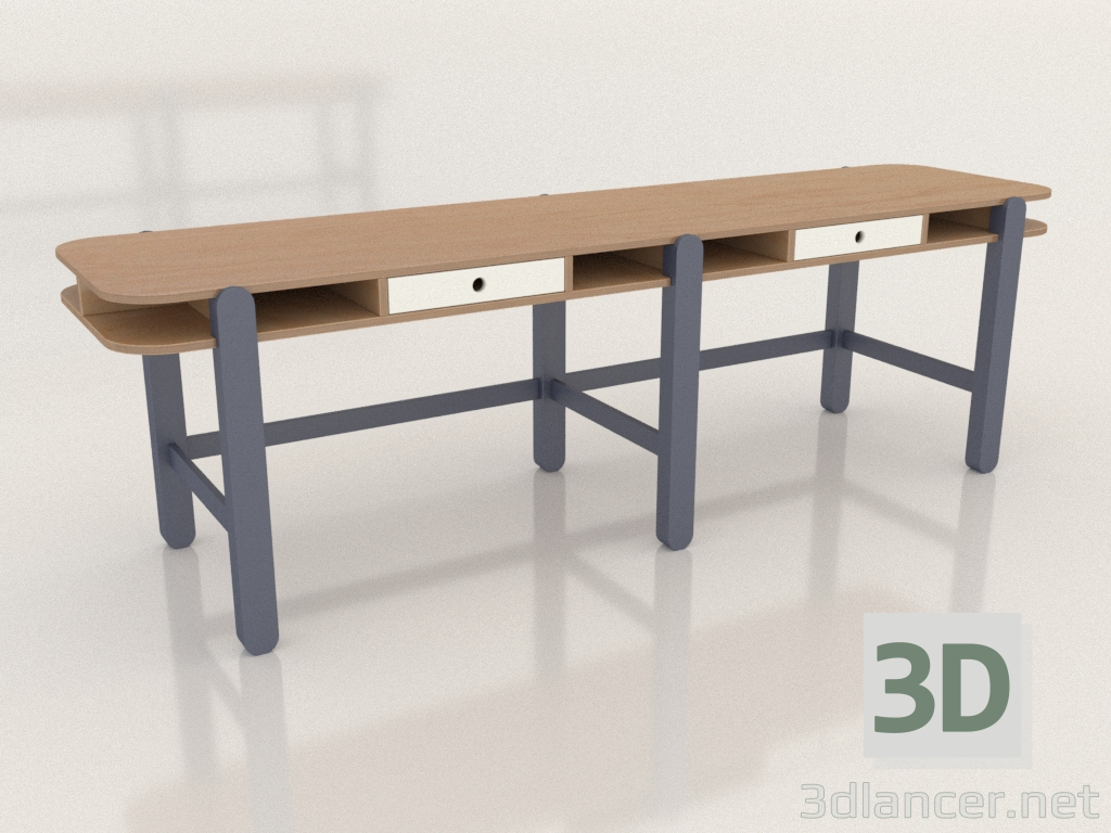 3d model Escritorio TUNE T2 (TITTA2) - vista previa