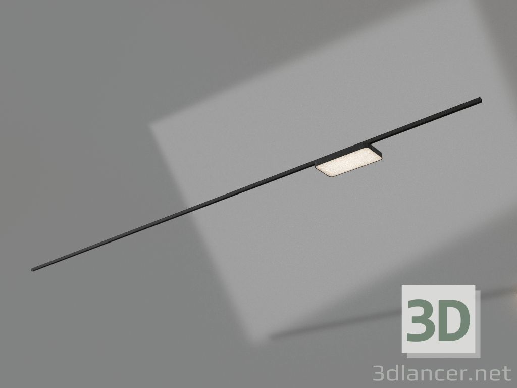 3d model Lamp LGD-AFINA-4TR-S600x300-50W White6000 (BK, 110 deg, 230V) - preview