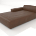 3D Modell Chaiselongue 207 mit niedriger Armlehne rechts - Vorschau