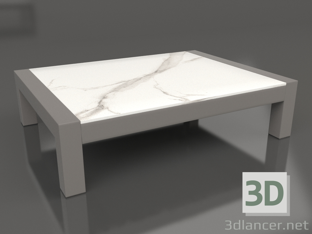 Modelo 3d Mesa de centro (cinza quartzo, DEKTON Aura) - preview