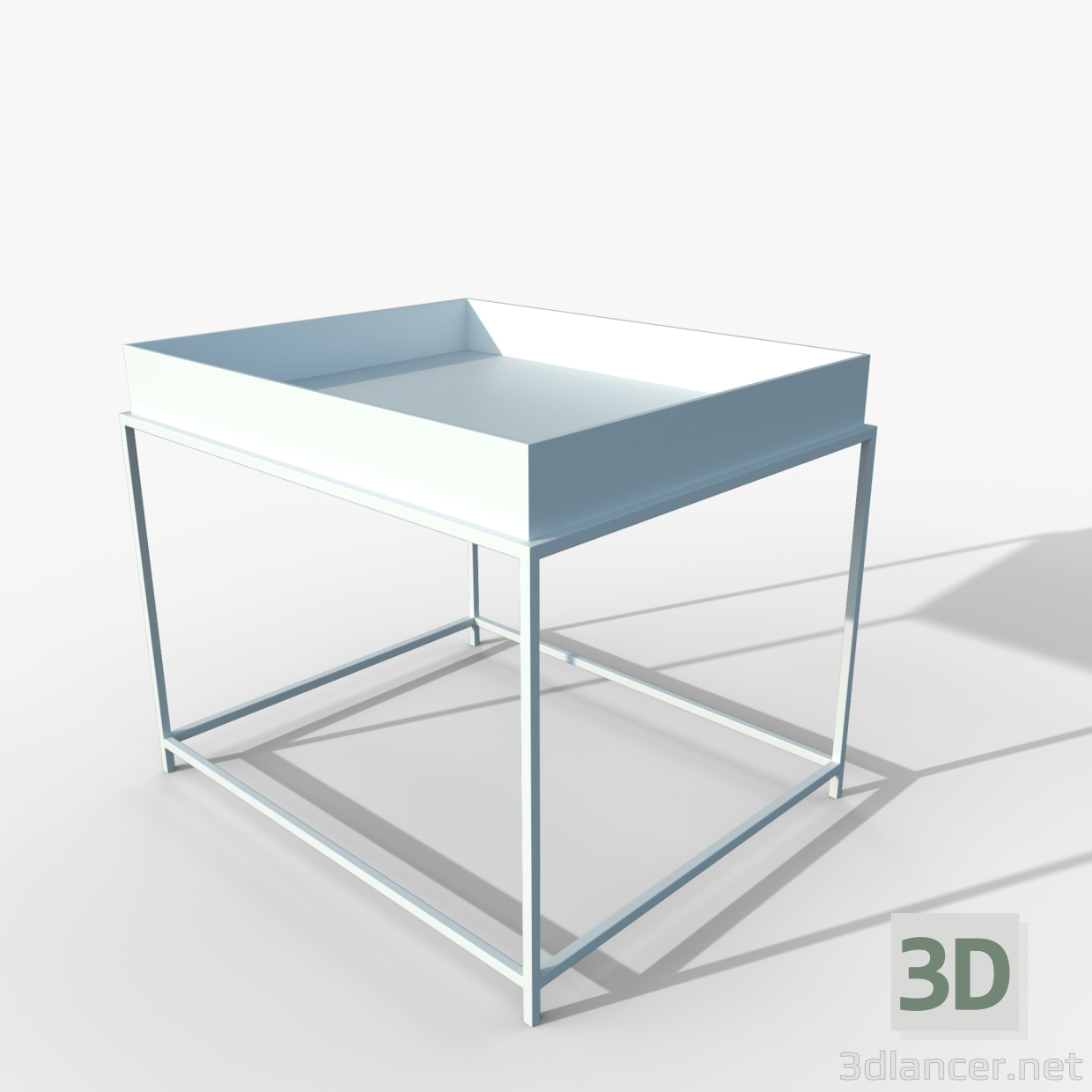 modèle 3D Table IKEA - preview