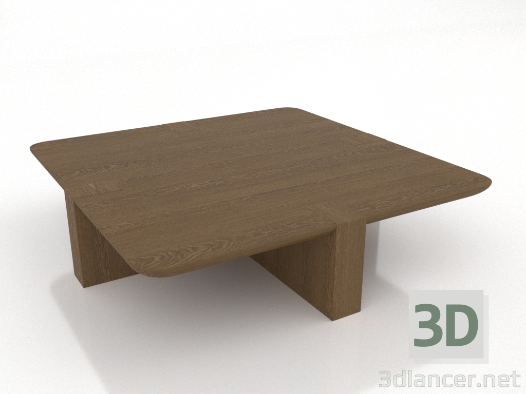 modèle 3D Table basse carrée PIETRA SQUARE - preview modèle 3D Table basse carrée PIETRA SQUARE - preview