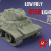 3d MT-25 USSR Toon Tank *Big* модель купить - ракурс