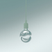 3d model Pendant lamp E27 (Light Green) - preview