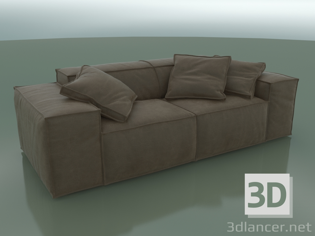 Modelo 3d Sofá triplo Melia (2610 x 1100 x 760, 261ME-110) - preview