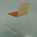 3d model Chair 3936 (on skids, front trim, natural birch) - preview