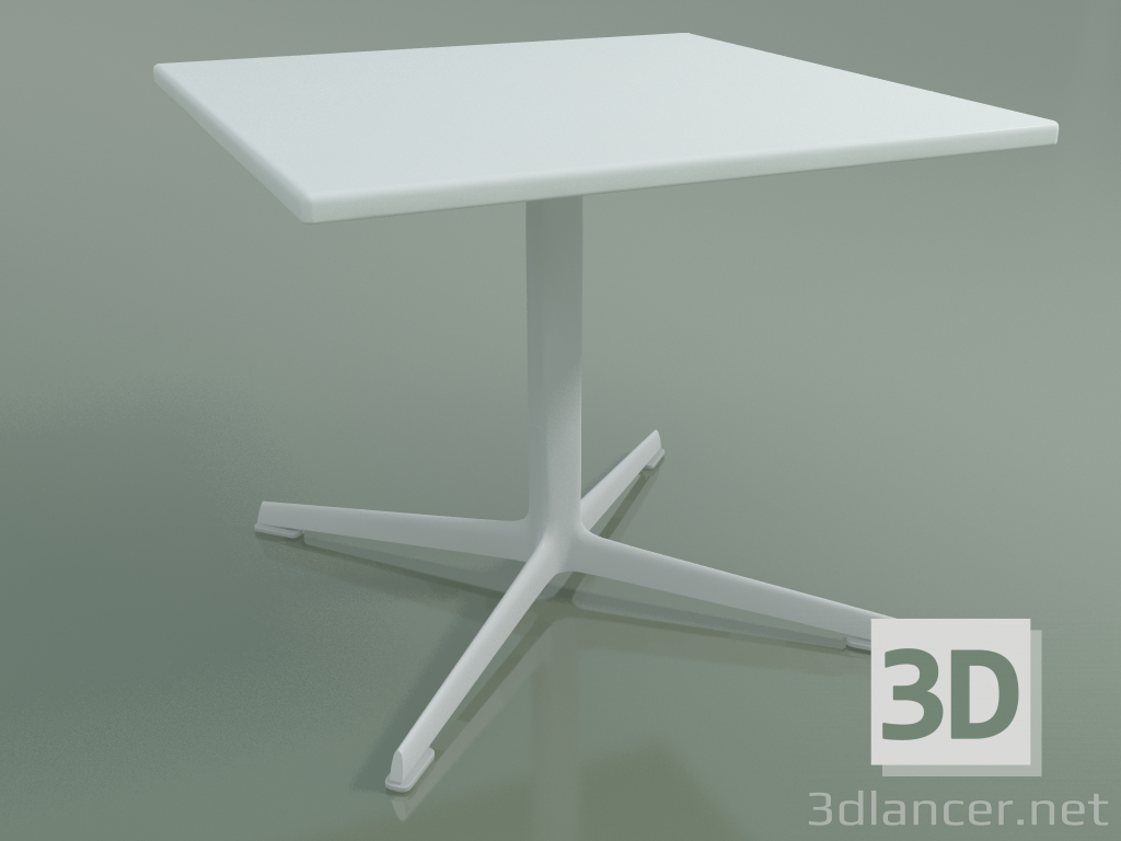 3D modeli Kare masa 0972 (H 50 - 60x60 cm, M02, V12) - önizleme