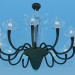 Modelo 3d Candelabro com luzes como velas - preview