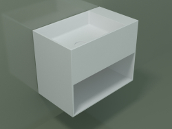 Lavabo sospeso Giorno (06UN33101, Glacier White C01, L 60, P 36, H 48 cm)