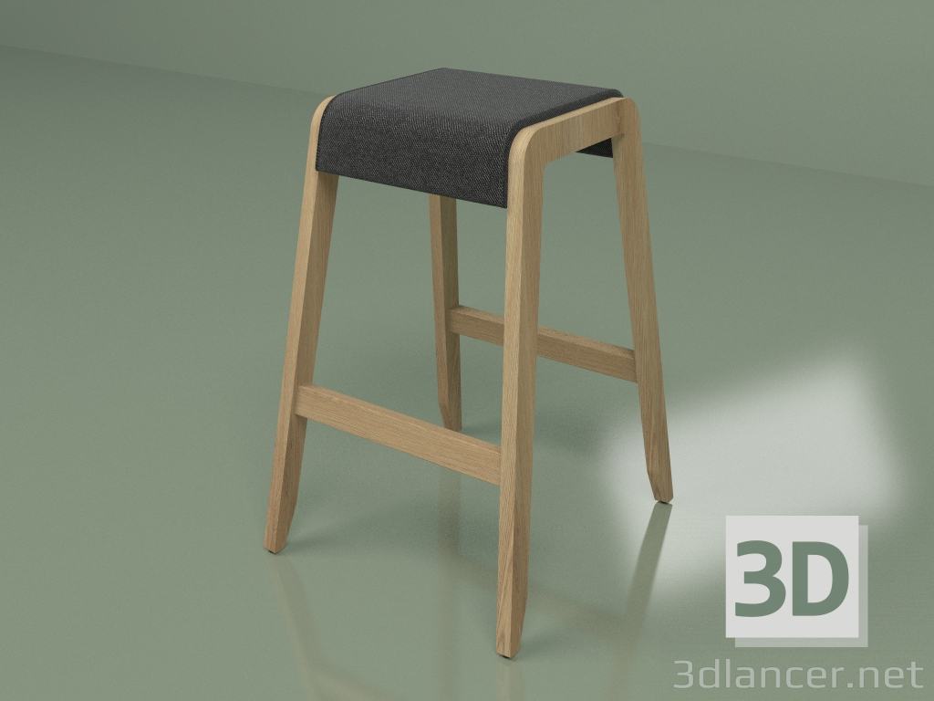 3D modeli Bar taburesi BCX01 - önizleme