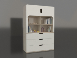 Bookcase-chest MODE K (DWDKAA)