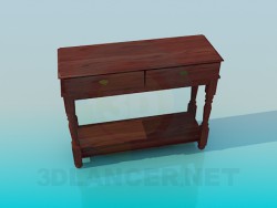 Console en bois