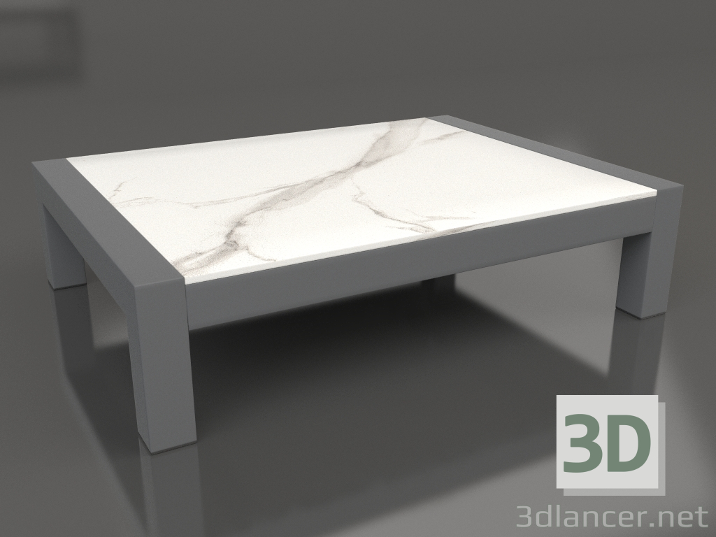 modello 3D Tavolino (Antracite, DEKTON Aura) - anteprima