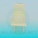 3d model Silla - vista previa