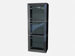 Vitrine de bois Art déco Rigoletto Z011