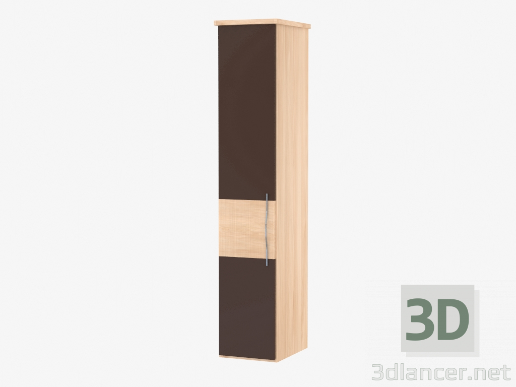 3D modeli Modüler dolap tek kap 1 (48h235,9h62) - önizleme