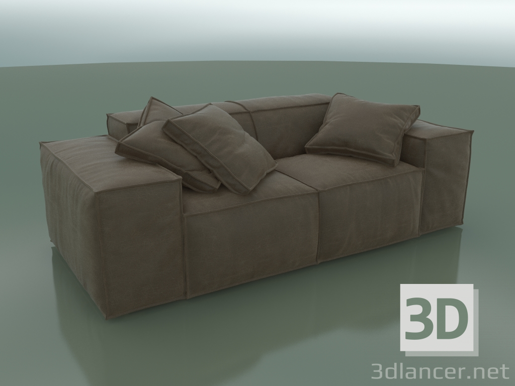 3d model Sofa double Melia (2400 x 1100 x 760, 240ME-110) - preview