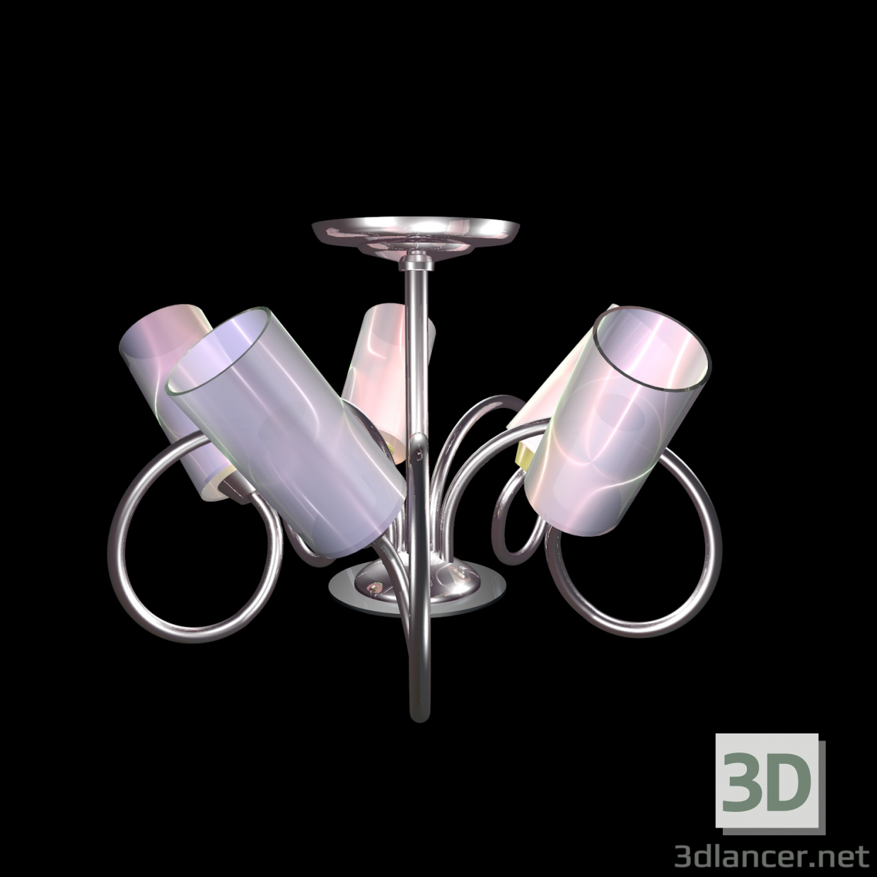 3d model Chandelie - vista previa