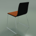 3d model Chair 3936 (on skids, front trim, black birch) - preview