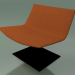 modello 3D Chaise longue 2024 (con base rettangolare, girevole, V39) - anteprima