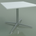 3d model Square table 0972 (H 50 - 60x60 cm, M02, LU1) - preview