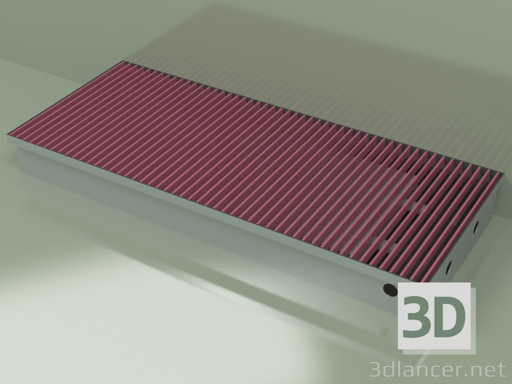 3d model Duct convector - Aquilo FMK (420x1000x110, RAL 4002) - preview