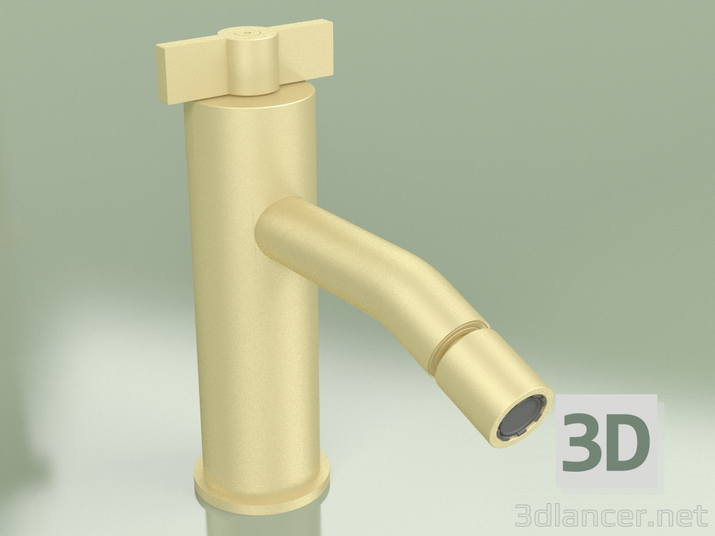 3d model Hydro-progressive bidet mixer with adjustable spout (19 35, OC) - preview