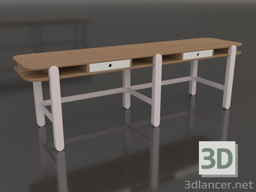 modèle 3D Bureau TUNE T2 (TPTTA2) - preview