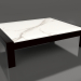 3d model Coffee table (Black, DEKTON Aura) - preview