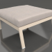 3d model Sofa module, pouf (Sand) - preview