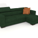 3D Modell Fabio Sofa mit Ottomane (Salvodor 7) - Vorschau