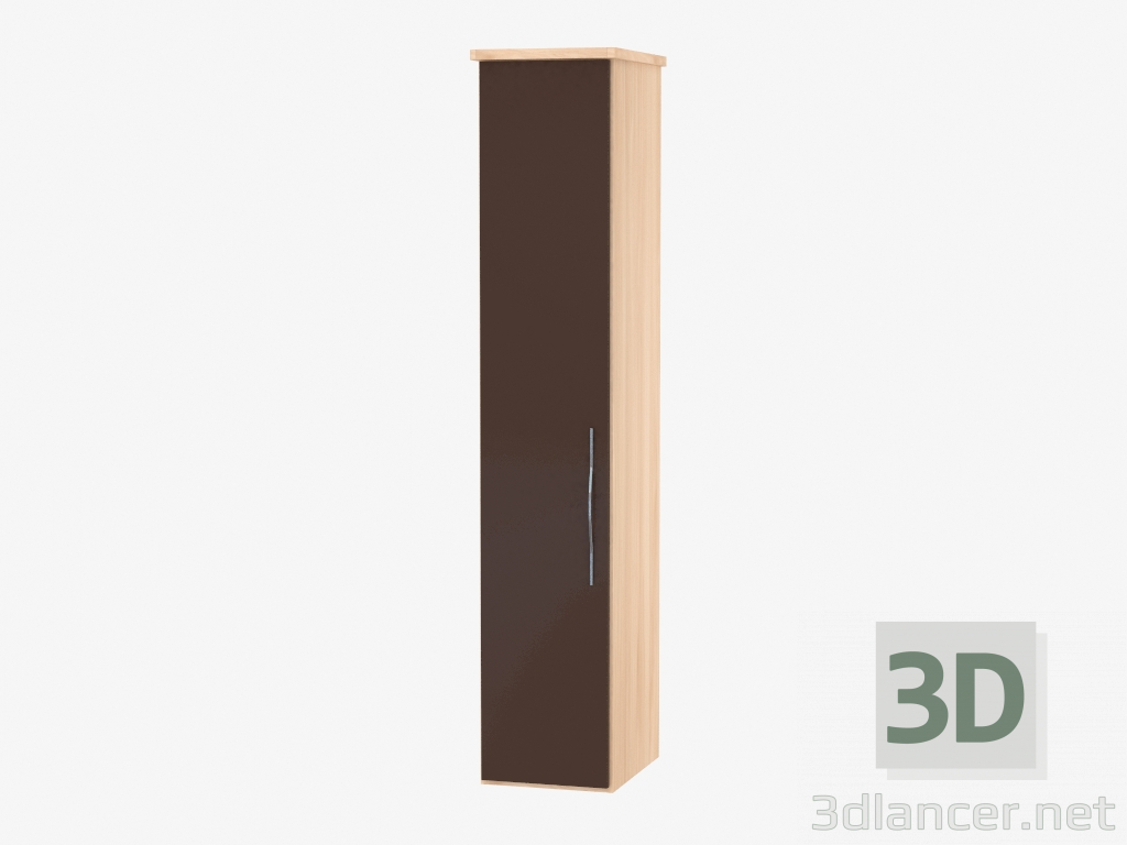 3D Modell Modularer Schaltschrank Einzeltür 2 (48h235,9h62) - Vorschau