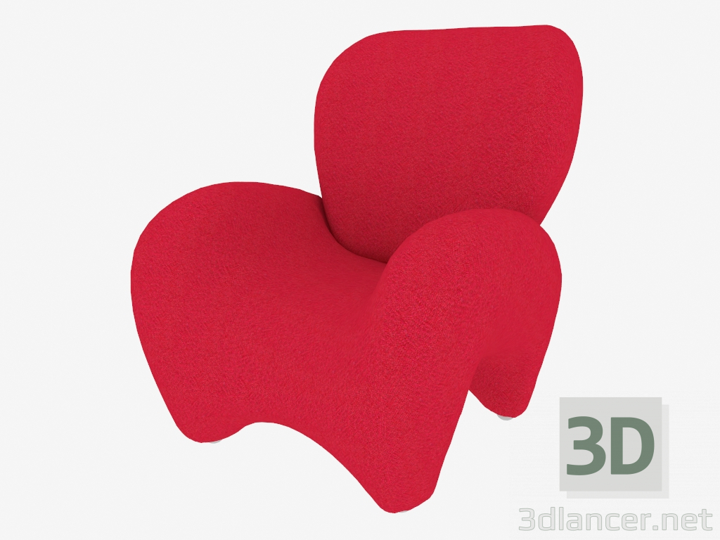 3d model Sillón Beauty Co (02) - vista previa