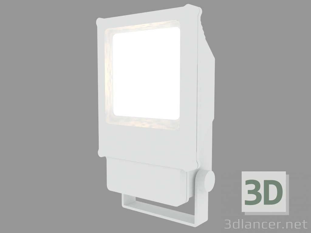 3d model Searchlight TECHNO RECTANGULAR FLOOD (S3718 150W HIT) - preview