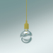 3d model Pendant lamp E27 (Mustard) - preview