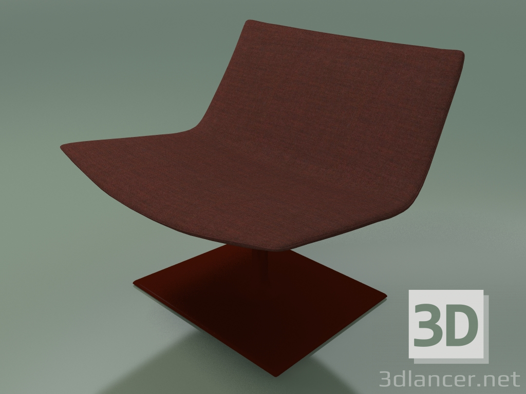 3D modeli Dinlenme sandalyesi 2024 (dikdörtgen tabanlı, dönen, V34) - önizleme