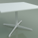 3d model Square table 0973 (H 50 - 70x70 cm, M02, V12) - preview