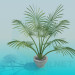 3d model house plant - preview