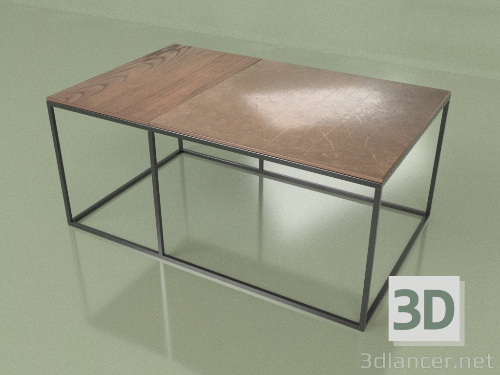 modèle 3D Café de tables - preview