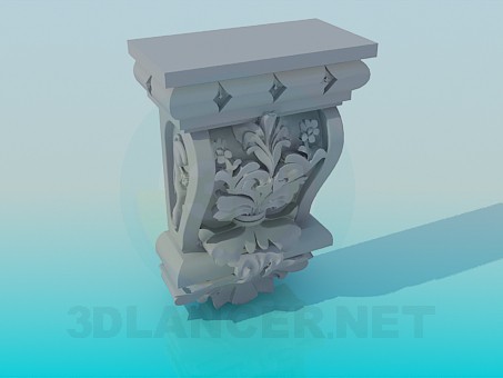 3d model Fretwork - preview