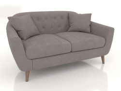 Sofa Stockholm 2-Sitzer (Ascherosa)