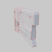 modello 3D di blaster fantascientifico comprare - rendering