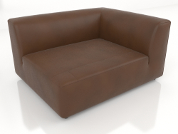 Sofa module corner asymmetrical left (option 1)