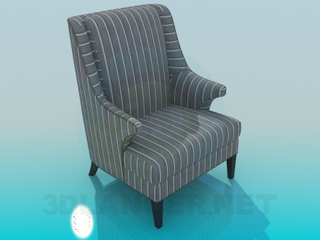 3d model Sillón - vista previa