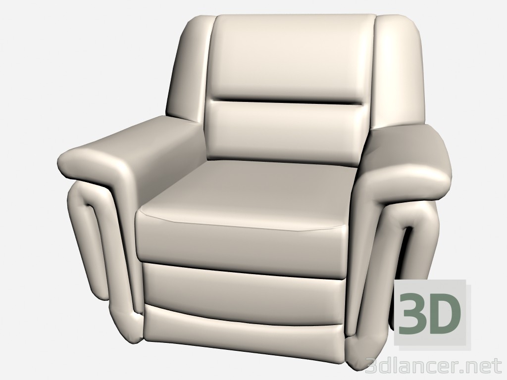 3d model Armchair Vavilon - preview